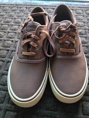 Dockers Men's Casual Dress Shoe with Synthetic Leather in Brown - Size 10.5